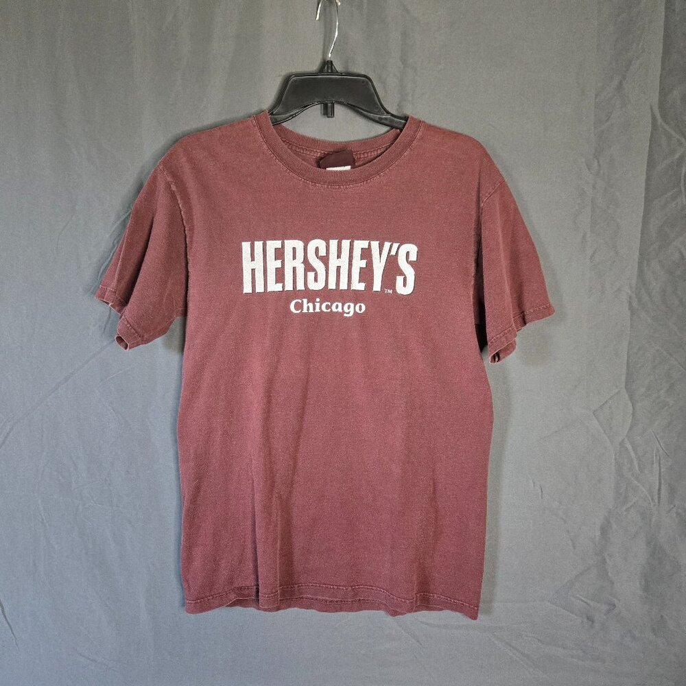 Retro Chicago Hershey's Chocolate brown colored T-Shirt Size Small